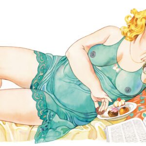 Beställ bilden! Frodigt, frejdigt 70-tal i Femina. Jane Bark.