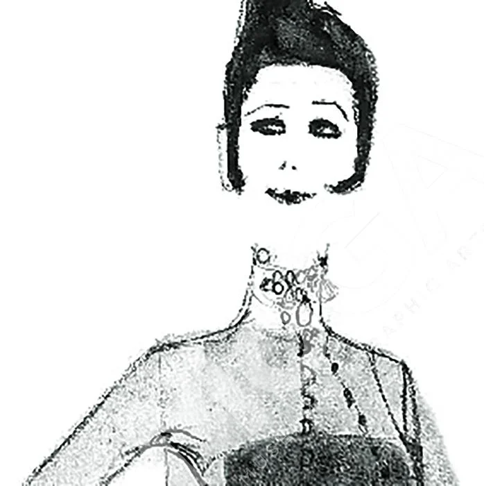 Ny poster: Catwalk. Haute Couture. Paris, tidigt sextiotal. Jane Bark. Beställ idag! - Bild 2