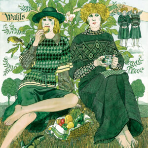 Beställ bilden! Wahls på picknick. 1970-tal, Jane Bark.