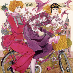 Beställ bilden! Wahls är ute och cyklar. 1970-tal, Jane Bark.