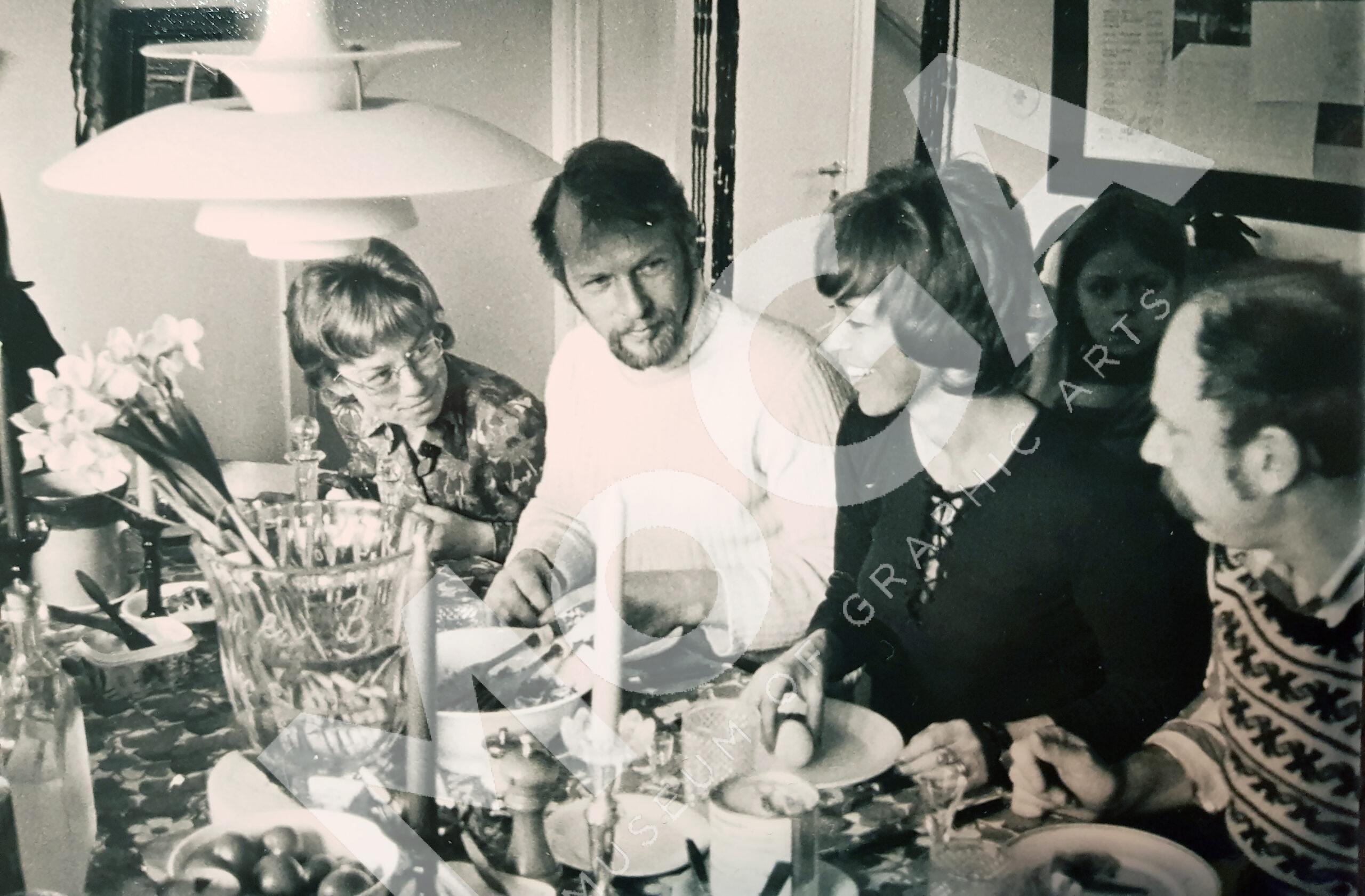 Lunch hos Barks på 70-talet.