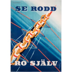 Se rodd! Ro själv! Tor Hinnerud, skicklig affischkonstnär och designer, okänd för många. Nu finns hans bilder att beställa!