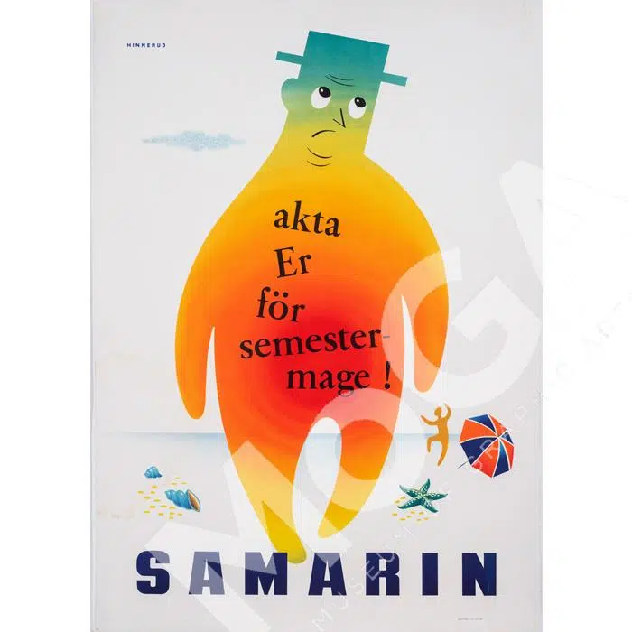 Se rodd! Ro själv! Tor Hinnerud, skicklig affischkonstnär och designer, okänd för många. Nu finns hans bilder att beställa! - Bild 5