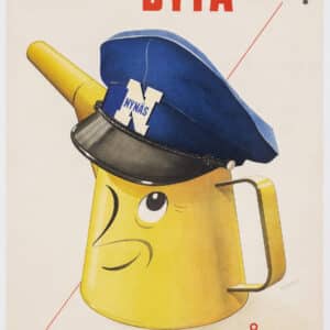 Byta olja? Tor Hinnerud, skicklig affischkonstnär och designer, okänd för många. Nu finns hans bilder att beställa! (kopia)