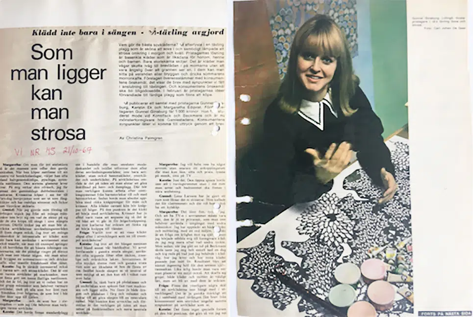 MoGAs mönsterposters! KEDJOR – tidstypisk design av Gunnel Ginsburg - Bild 5