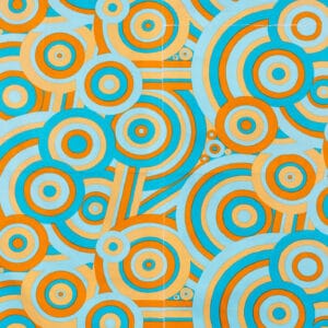 MoGAs mönsterposters! RONDELL – en tidstypisk design av Gunnel Ginsburg