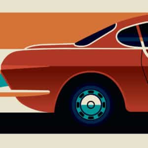 Ikon! C. Volvo P1800. En helgonförklarad sportbil från tidigt 60-tal. Bo Lundberg