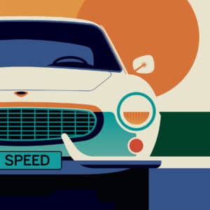Kultbil! B. Volvo P1800. En helgonförklarad sportbil från tidigt 60-tal. Bo Lundberg
