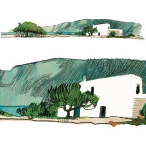 Bland hippies på Formentera 1969. Jane Bark