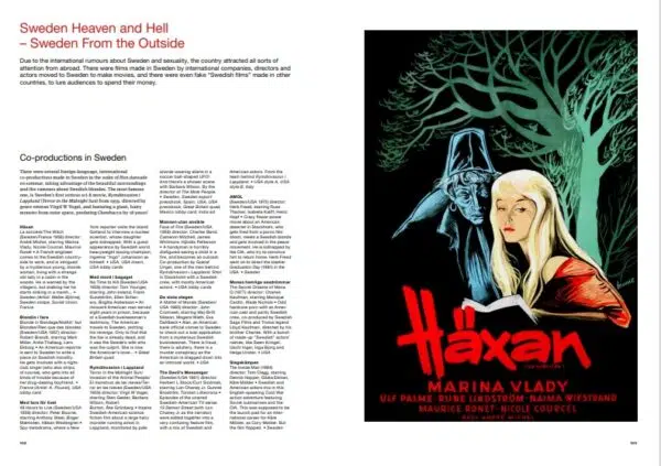 Signerad! »DO YOU BELIEVE IN SWEDISH SIN?« Boken visar 350 filmposters. Av Rickard Gramfors. - Bild 3