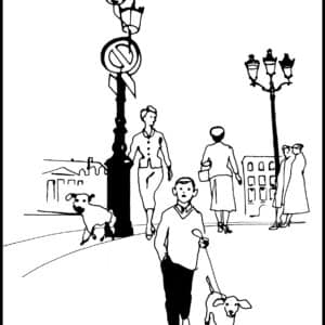 Gatuscen i Paris av Stina Wirsén