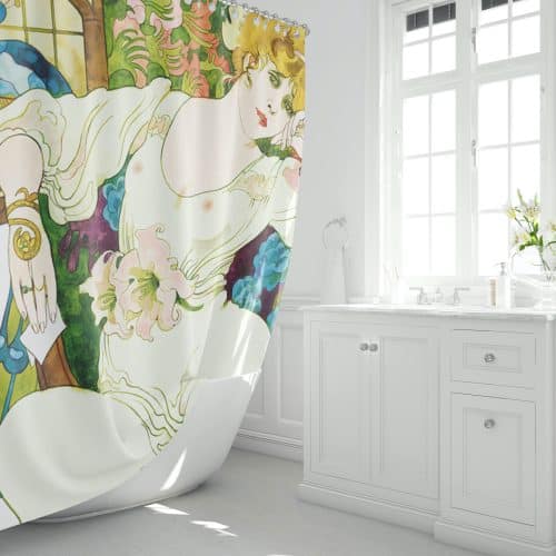 Vårt nya duschdraperi