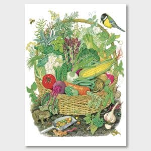 Den svenska köksträdgården. Jane Bark Collection, 1980-tal. Beställ postern!