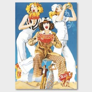 Wahls i öknen, 1970-tal. En av Janes mest omtyckta bilder. Som poster, Jane Bark Collection.