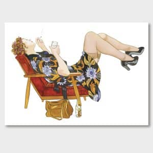 Utmaning. Novell av Märta Tikkanen, 1970-tal. Poster, Jane Bark Collection.